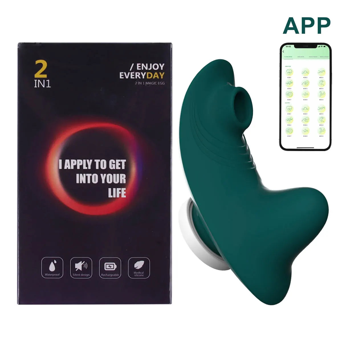 Wearable Mini Vibrator For Women Clitoris Sucker App Bluetooth Remote Control Vibro On Sexy Panties Adults Sex Toys Stimulator Variety shop