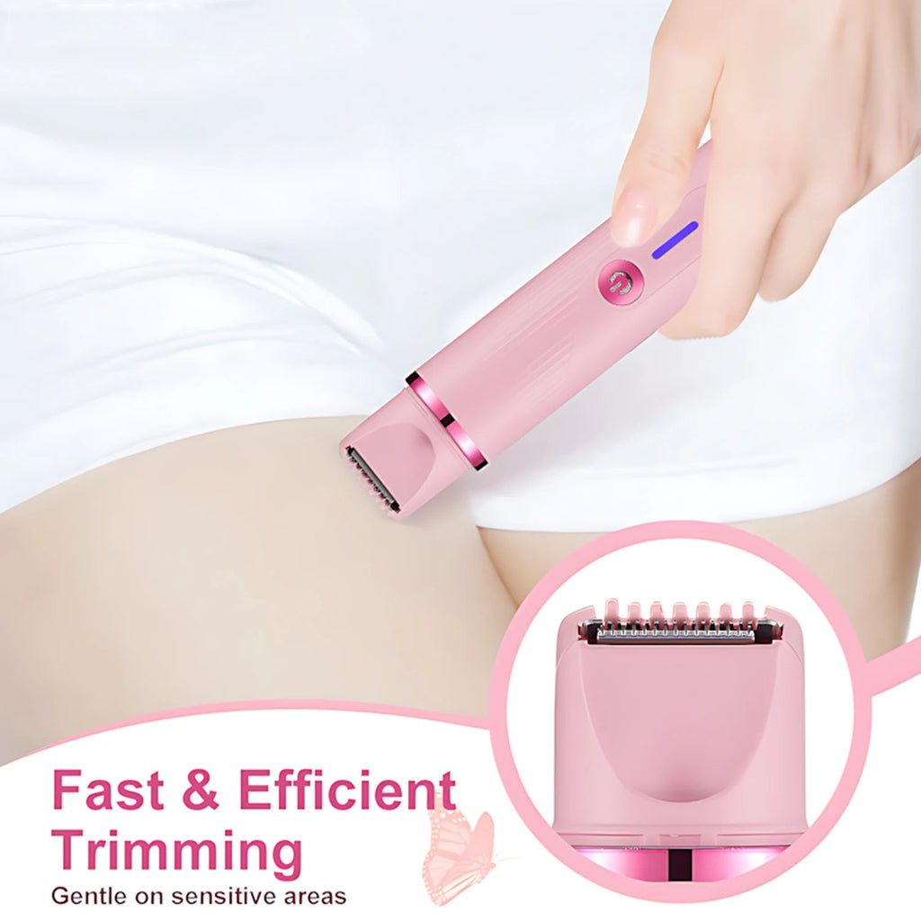 Woman Hair Trimmer Electric Razor Dual-Head 2 IN 1 Design variety store
