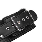 BDSM Collar Leather And Leash Plush Fetish Bondage Sex Necklace SM Toys Restraints Sex Toys For Adults Couples Games Variety shop