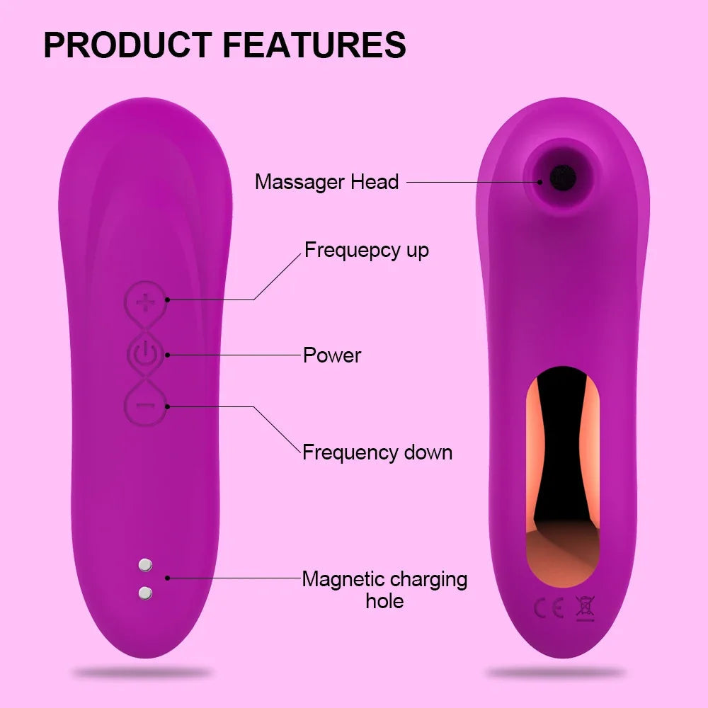 Powerful Clit Sucking Vibrator for Women Nipple Clitoris Sucker Variety shop