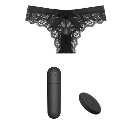 Remote Control Vibrator Bullet Panties for Women Travel Size Underwear Massager for Pleasure- G Spot Vibrating Panties Sex Toys Variety shop