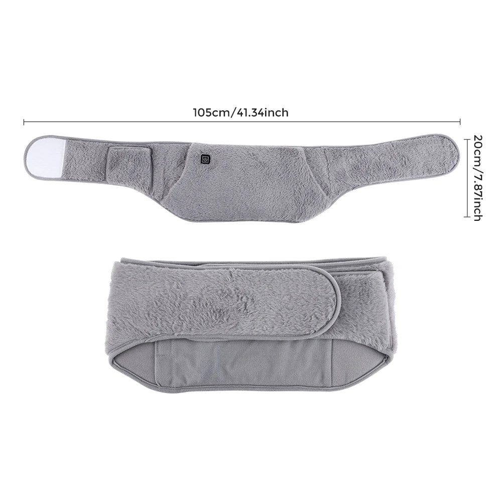 Electric Waist Warmer Uterus Warming Belt Heated Cold Hand Heating USB Charging Abdominal Massager Protection Artifact Graphene Variety shop