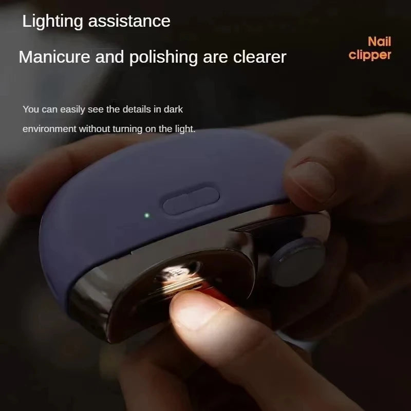 Electric Nail Clipper Grinding and Polishing 2 in 1 Multifunctional Portable Automatic Nail Grinder Electric Manicure Tool Variety shop