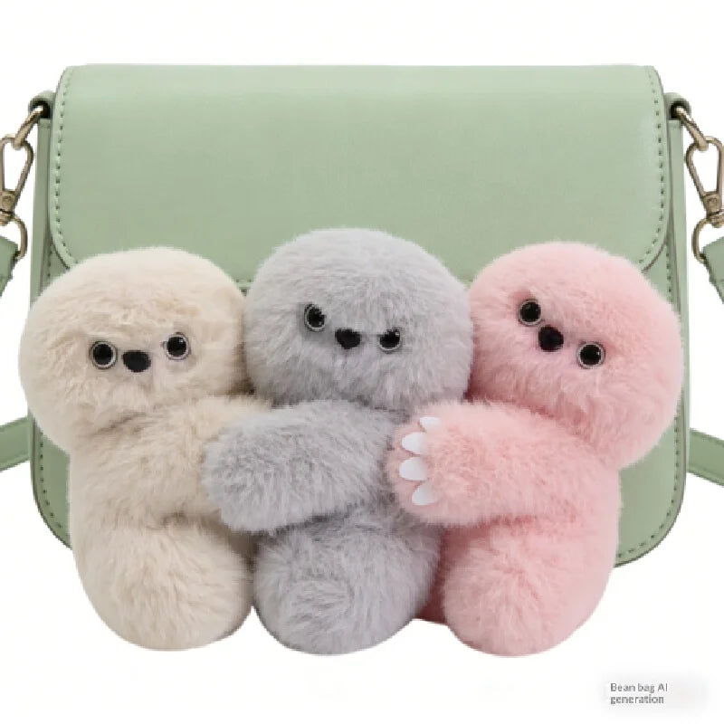 In Stock Owl Robot Mirumi Plush Toy Bag Accessory Plush Toys Cute Anime Hanging Ornament Christmas Birthday Children'S Toy Gift Variety store