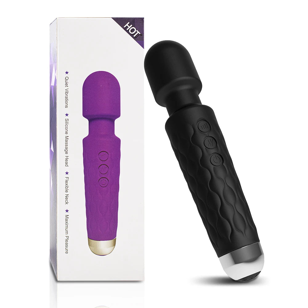 Powerful Vibrating AV Vibrator Magic Wand Clitoris Stimulator Sex Toys for Women G Spot Massager Adult Female Sex Erotic Product Variety shop