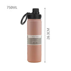 750ml Stainless Steel Vacuum Bottle With Magnetic Bracket variety store