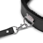 BDSM Collar Leather And Leash Plush Fetish Bondage Sex Necklace SM Toys Restraints Sex Toys For Adults Couples Games Variety shop