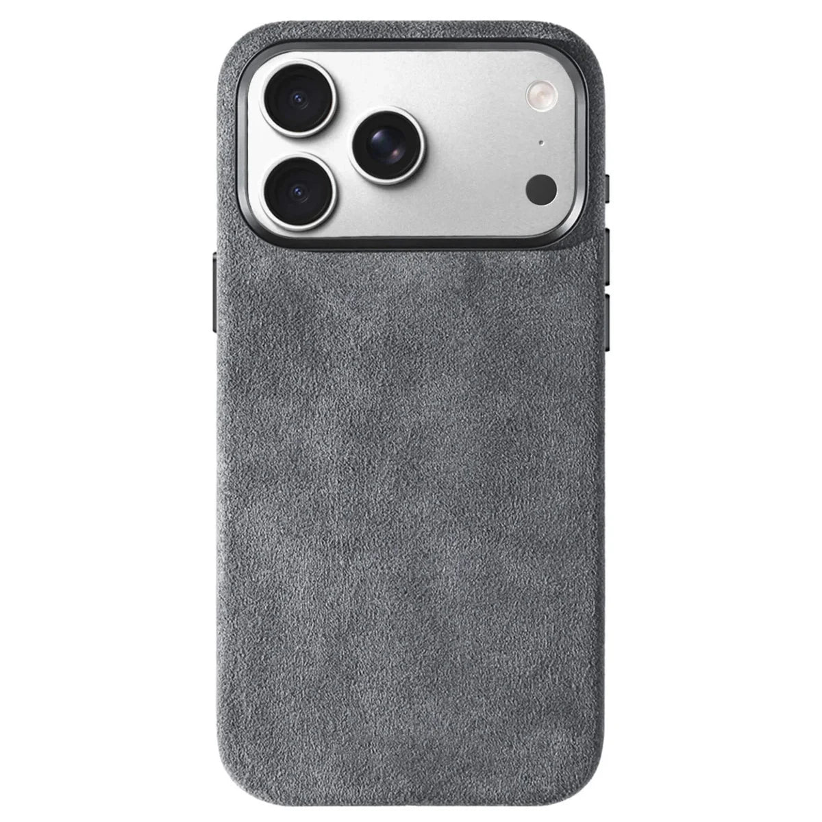 Italian Alcantara Magnetic Case for iPhone MagSafe Case Smart Button Protective Cover variety store