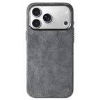 Italian Alcantara Magnetic Case for iPhone MagSafe Case Smart Button Protective Cover variety store