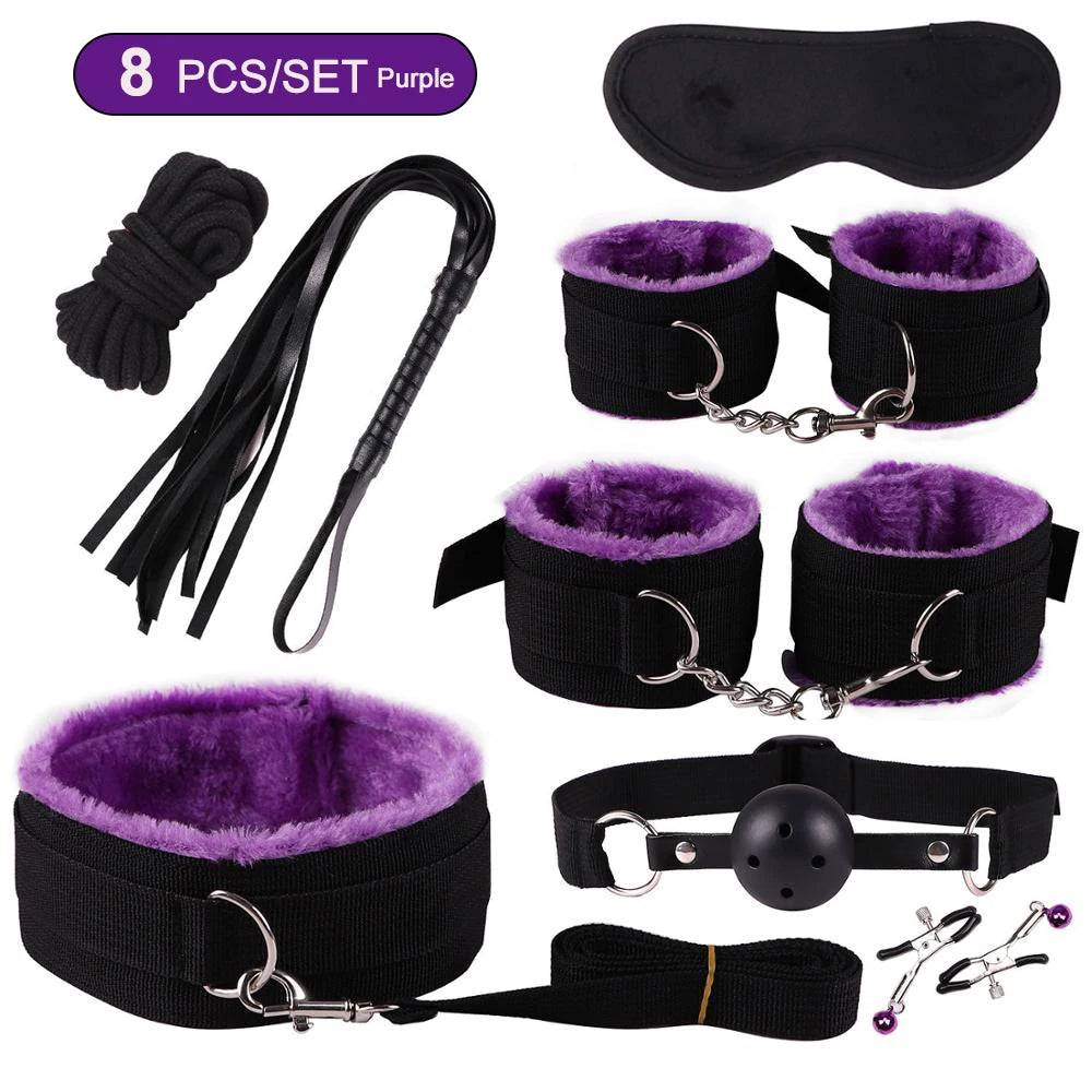BDSM Kits Sex Bondage Vibrators Sex toys for Couples Adult Variety shop