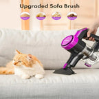 Cordless Vacuum Cleaner 23KPa 48mins Powerful Suction Vacuum LED Display variety store
