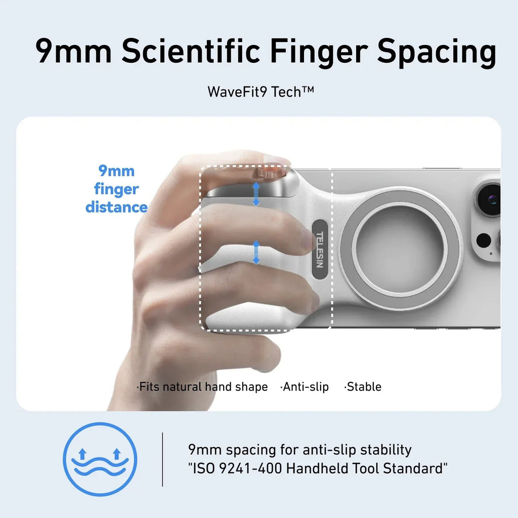 Magnetic Phone Camera Shoot Hand Grip BT Remote Control Handle for Vlogs and Selfies variety store