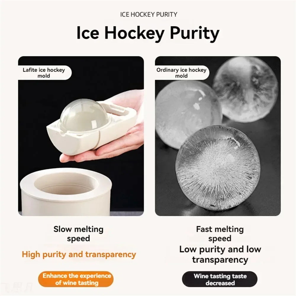 Clear Large Ice Ball Mold No Bubbles Food Grade Ice Mold variety store