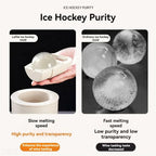 Clear Large Ice Ball Mold No Bubbles Food Grade Ice Mold variety store