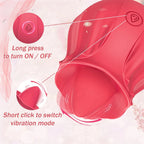 Rose Toy Tongue Licking Vibrator for Women Oral Clit Stimulator Female G Spot Vibrating Masturbation Massager Sex Toys for Adult Variety shop