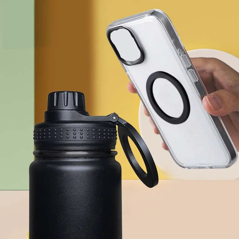 750ml Stainless Steel Vacuum Bottle With Magnetic Bracket variety store