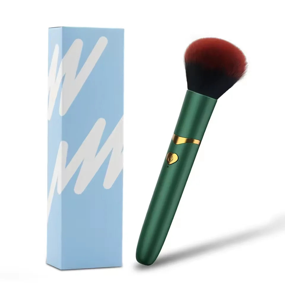 Vibrating Makeup Brush Massager Strong Shock Female Orgasm Clitoral Stimulator 7 Speed AV Wand Vibrator Adult Sex Toys for Women Variety shop