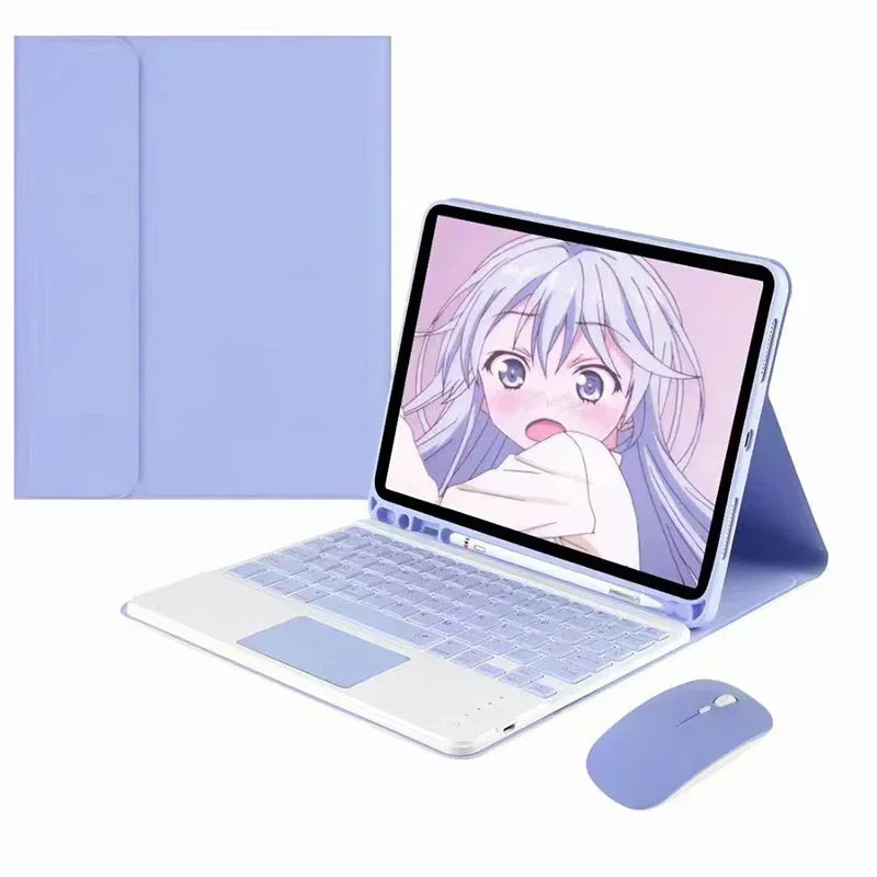 Free Mouse Touchpad Keyboard For iPad 11th Generation 11 Inch  Magnetic Keyboard Cover For Apple iPad 11th Case 2025 variety store