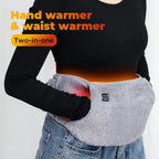 Electric Waist Warmer Uterus Warming Belt Heated Cold Hand Heating USB Charging Abdominal Massager Protection Artifact Graphene Variety shop