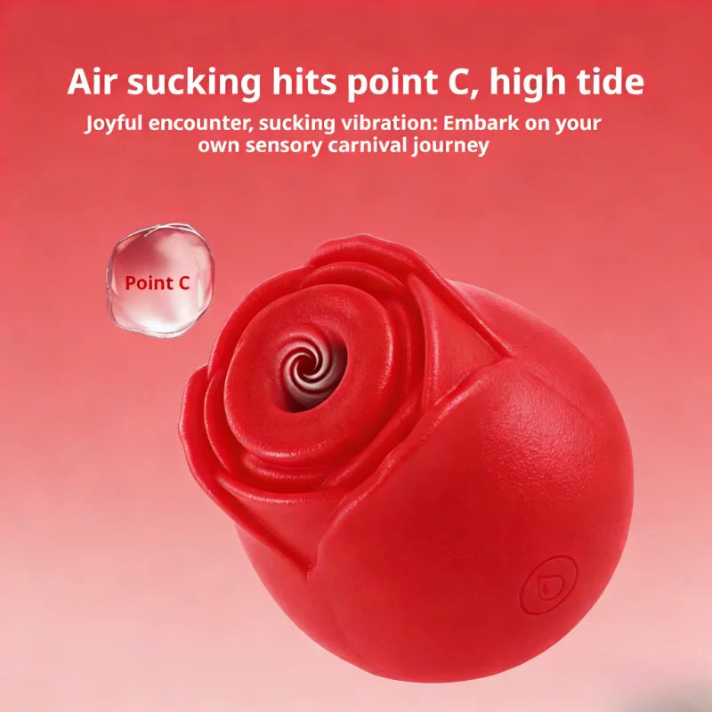 Vagina Sucking Vibrator for Women's Spring Rose Shape Intimate Good Nipple Sucker Variety shop