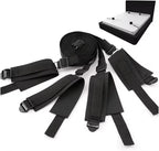 BDSM Bed Restraints Kit Adjustable Set with Wrist Thigh Cuffs Handcuffs Sex Furniture  Bondage Gear for Bedroom  Adult Toys Variety shop