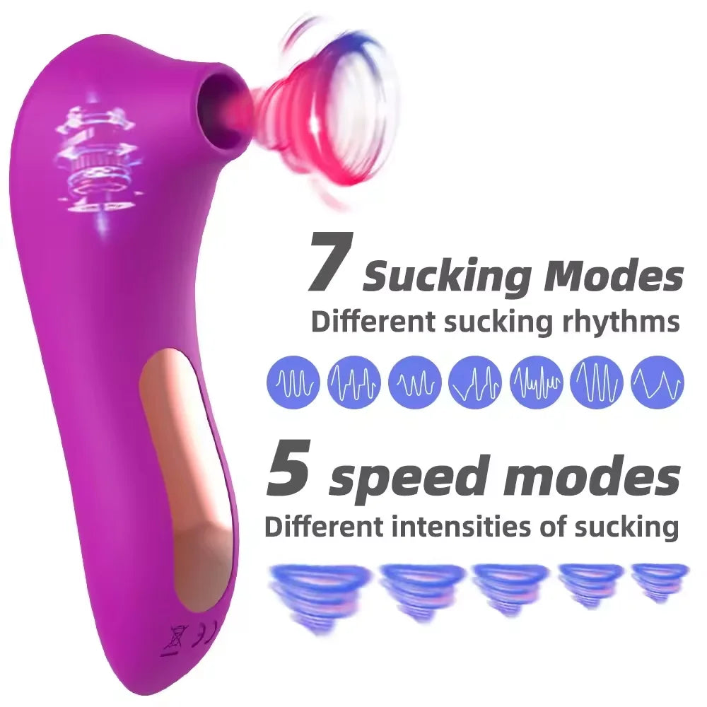 Powerful Clit Sucking Vibrator for Women Nipple Clitoris Sucker Variety shop