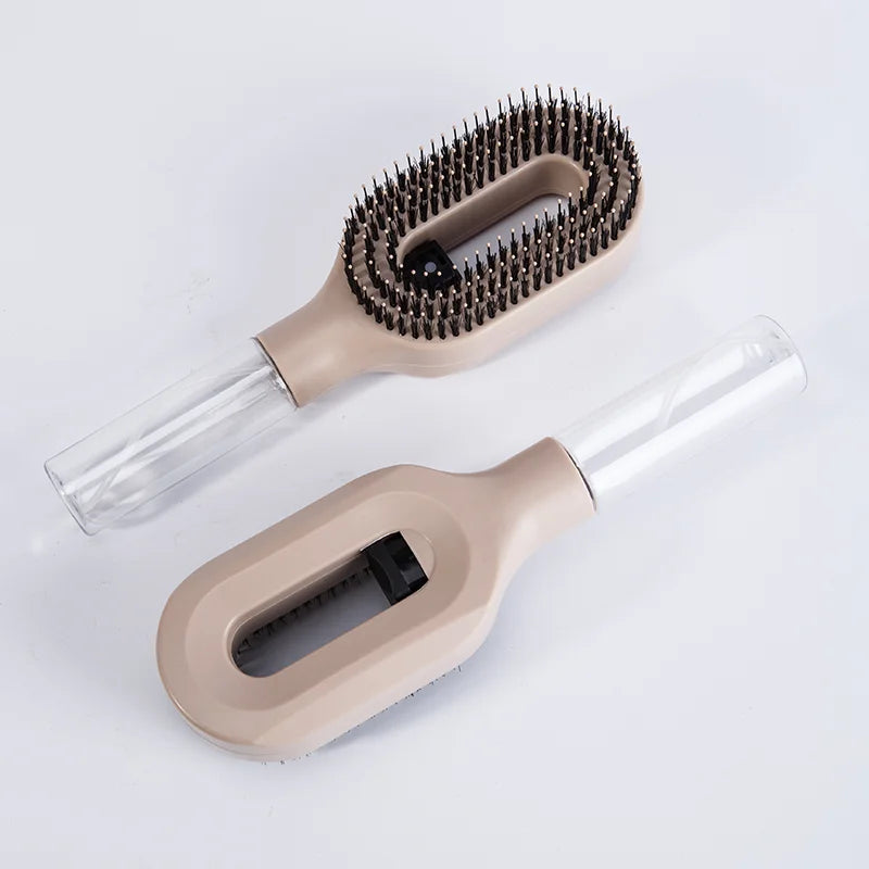 2in1 Sprayer Comb Detangling Scalp Massage Hairbrush with Spray Bottle Essential Oil Water Mist Spray Brush Anti-static Autumn Variety shop