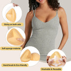 Double-Sided Sticky Bra Pads Women Summer Ultra Instant Push Up Bra Pads Reusable Padded Inserts Strapless Lift For Swimsuit Variety store