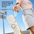 Fan Water Bottle 690ml For School Students Portable Cooling Fan Sports Bottle Rechargeable variety store