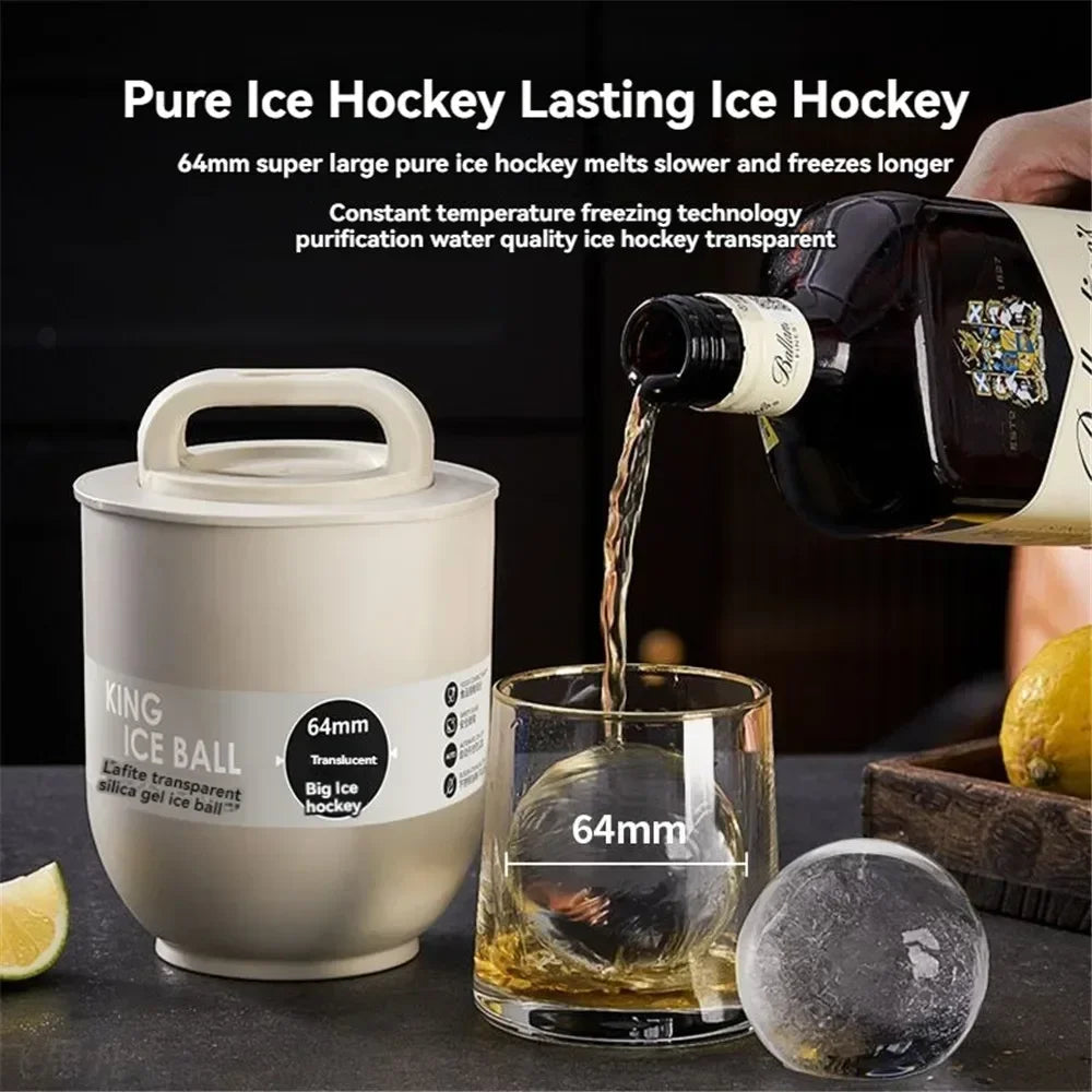 Clear Large Ice Ball Mold No Bubbles Food Grade Ice Mold variety store