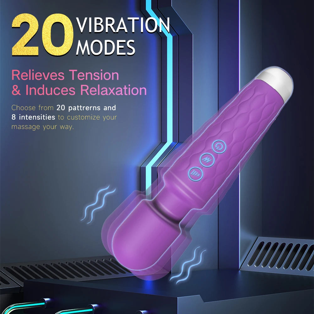 Powerful Vibrating AV Vibrator Magic Wand Clitoris Stimulator Sex Toys for Women G Spot Massager Adult Female Sex Erotic Product Variety shop