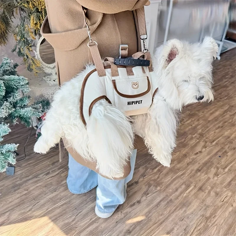Pets Outdoor Carrying Bag Small Dogs And Medium-sized Cats with  Clip Adjustable Shoulder variety store