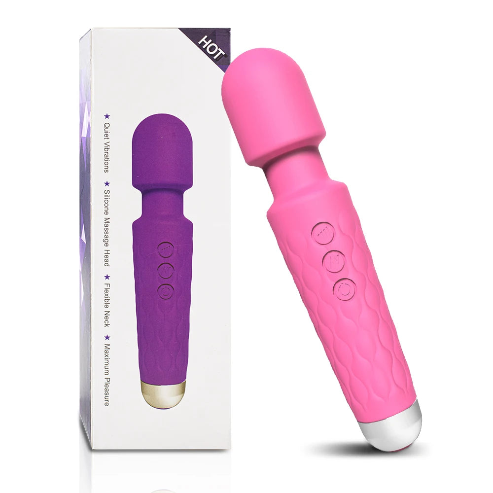 Powerful Vibrating AV Vibrator Magic Wand Clitoris Stimulator Sex Toys for Women G Spot Massager Adult Female Sex Erotic Product Variety shop