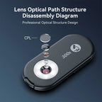 APEXEL Nano Zoom 300X Microscope Lens Mobile Phone Camera Lens variety store
