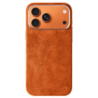 Italian Alcantara Magnetic Case for iPhone MagSafe Case Smart Button Protective Cover variety store