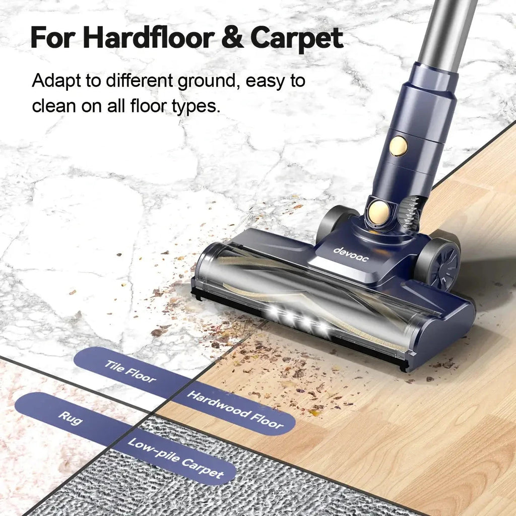 INSE I8 Corded Vacuum Cleaner Free-Stand Stick Vacuum 25KPa 600W Powerful 6 in1 variety store 