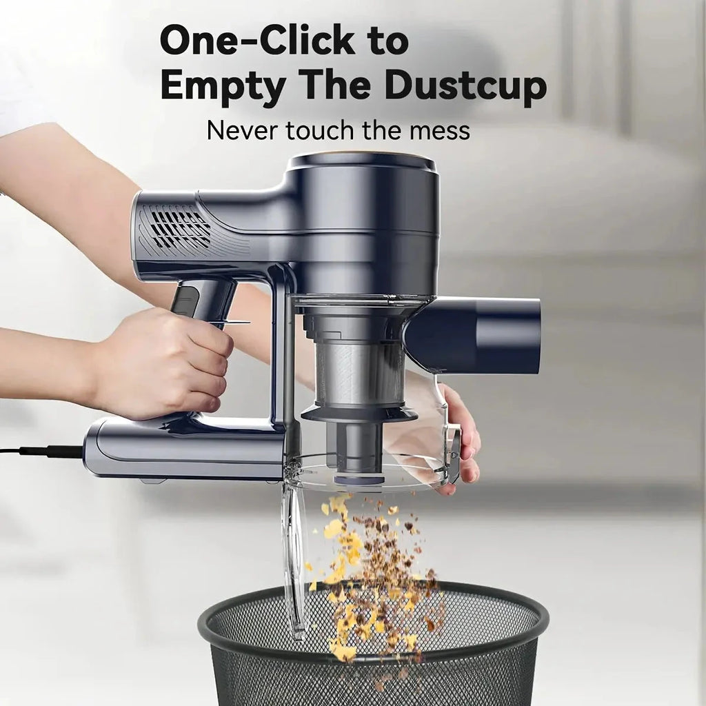 INSE I8 Corded Vacuum Cleaner Free-Stand Stick Vacuum 25KPa 600W Powerful 6 in1 variety store 