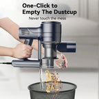 INSE I8 Corded Vacuum Cleaner Free-Stand Stick Vacuum 25KPa 600W Powerful 6 in1 variety store 