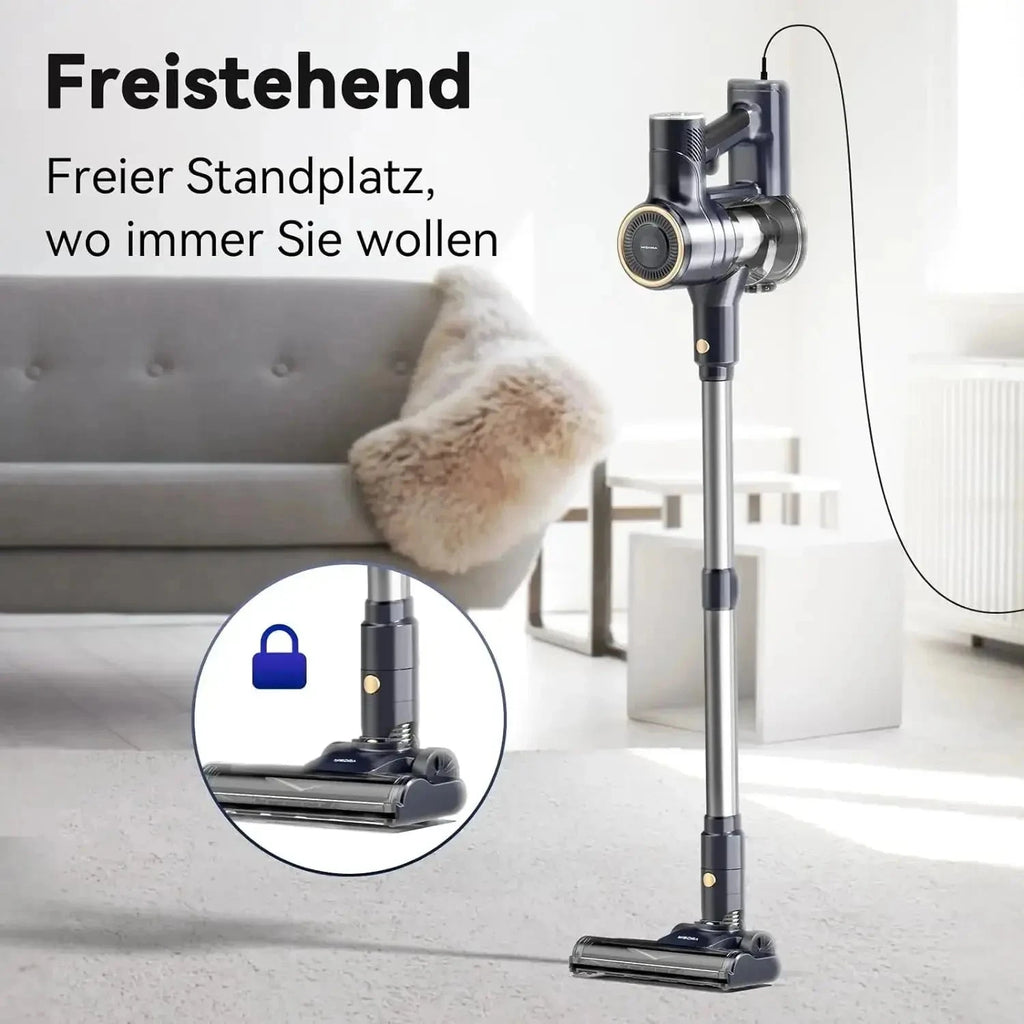 INSE I8 Corded Vacuum Cleaner Free-Stand Stick Vacuum 25KPa 600W Powerful 6 in1 variety store 