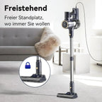 INSE I8 Corded Vacuum Cleaner Free-Stand Stick Vacuum 25KPa 600W Powerful 6 in1 variety store 