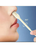 painless nose hair trimmer set, portable manual 360 ° rotating double head variety store 
