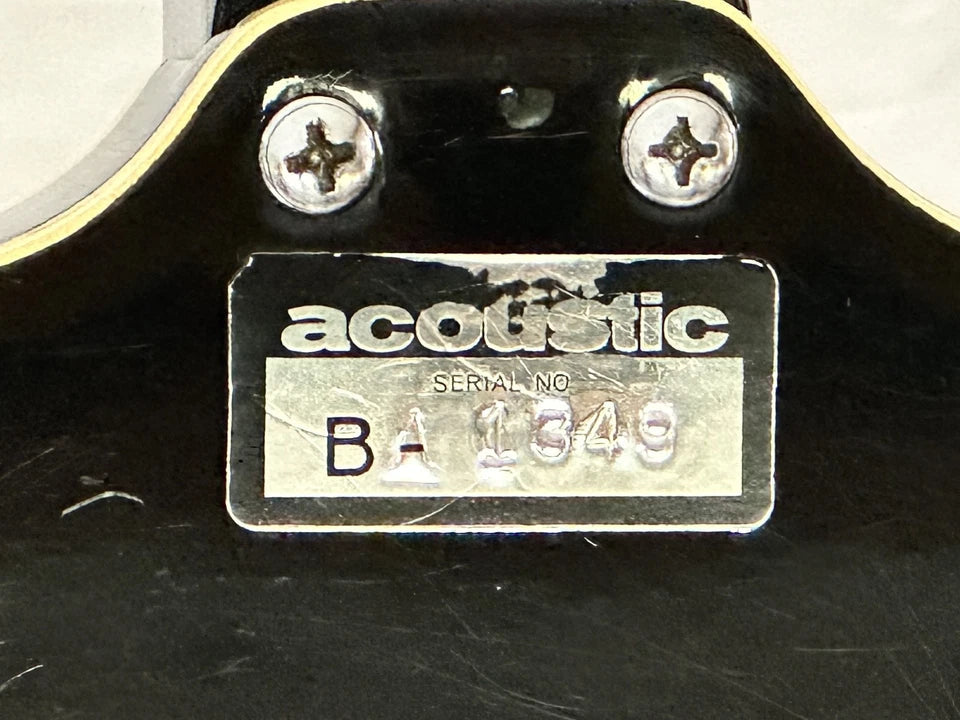 Vintage 1972 Black Widow Guitar 24-fret – Acoustic Control Corporation (Matsumok Variety shop