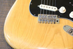 1975 Fender Stratocaster Electric Guitar with a Natural Finish Variety shop