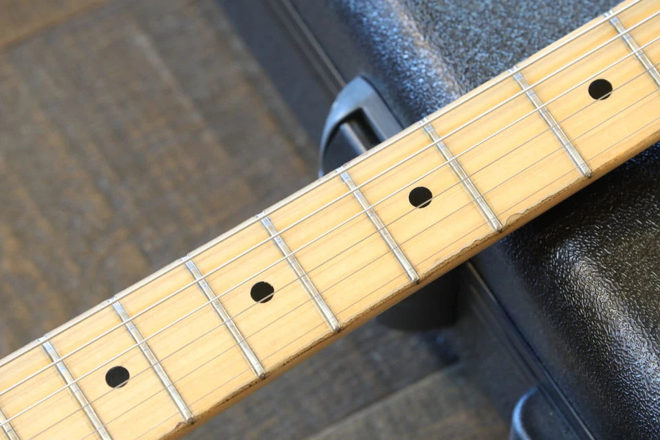 1975 Fender Stratocaster Electric Guitar with a Natural Finish Variety shop