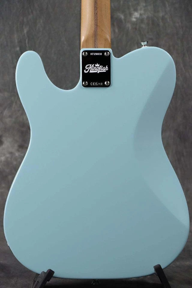 Fender Kingfish Delta Day Telecaster Deluxe Rosewood Fingerboard Daphne Blue Variety shop