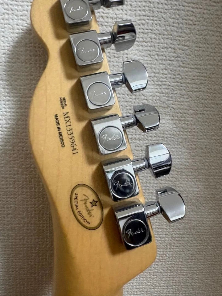 Fender Telecaster Electric Guitar Blue Marble Maple Neck Single Coil Used Variety shop