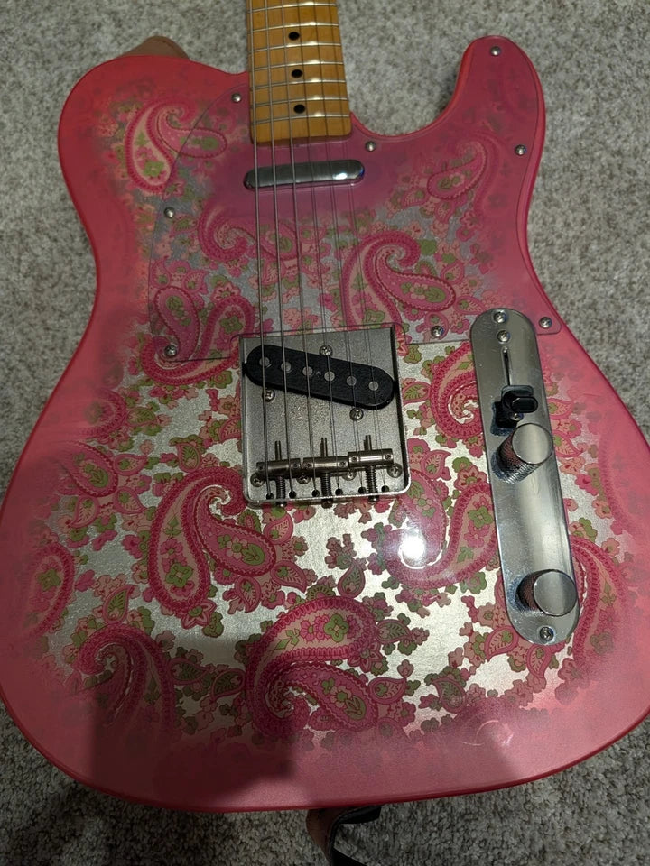 1980s Fender Japan TL69-75 Pink Paisley Telecaster – 100% Original Single Owner Variety shop